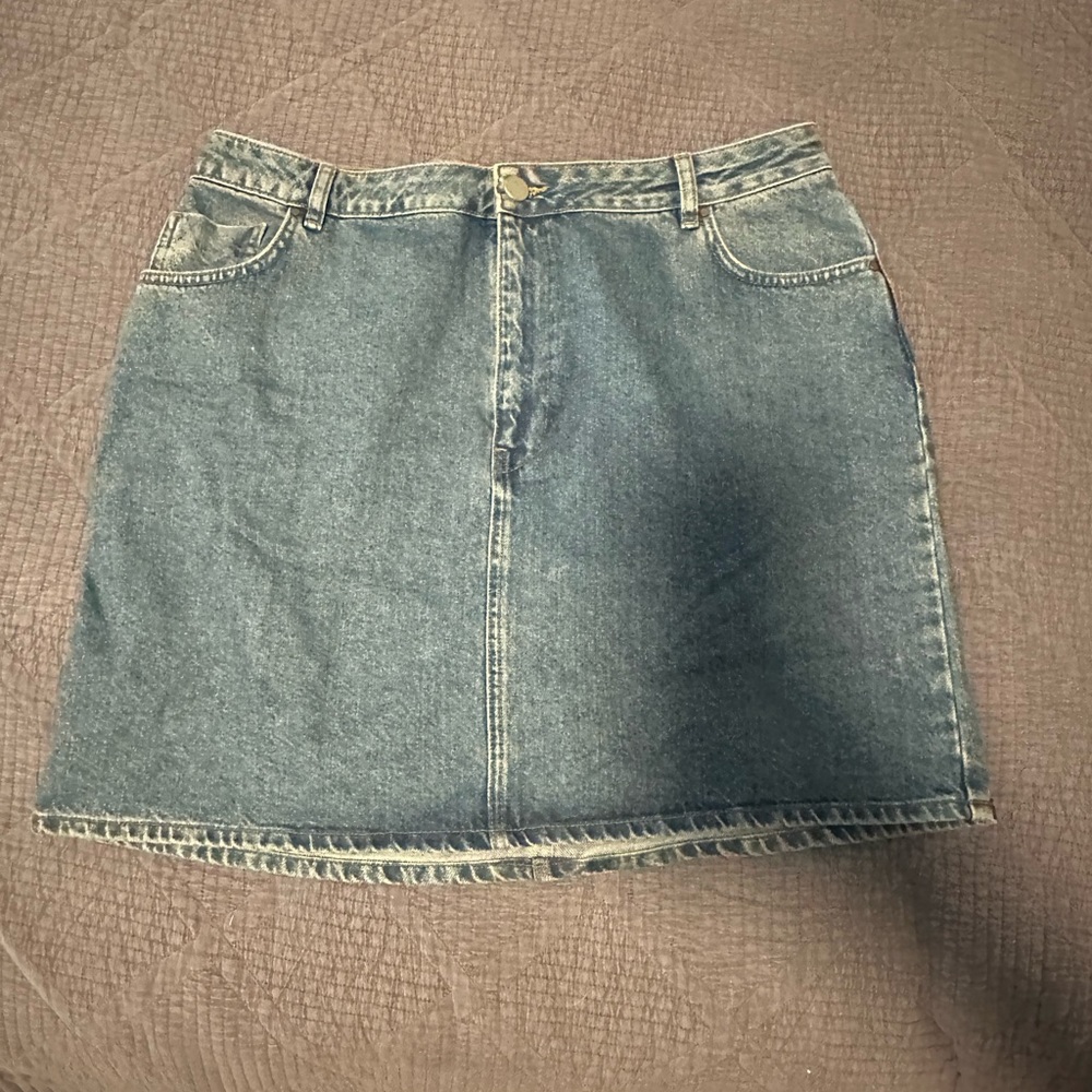ASOS denim skirt